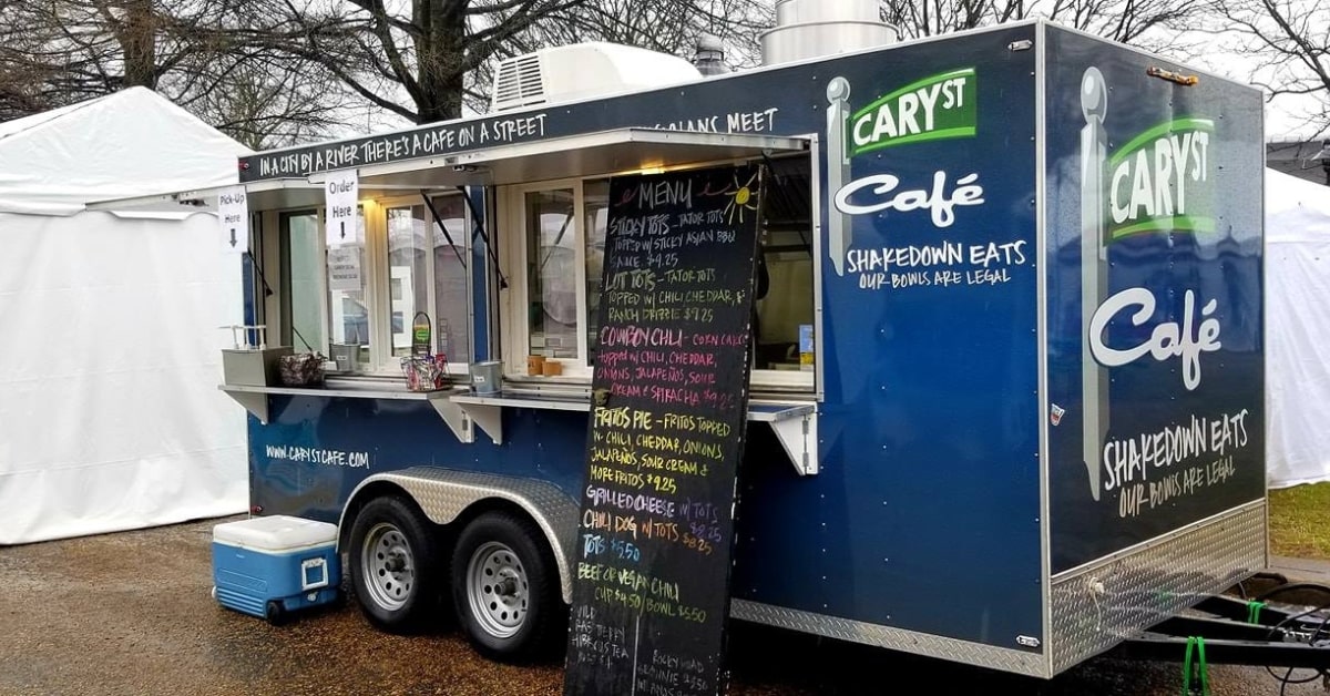 How to book a food truck for an event.